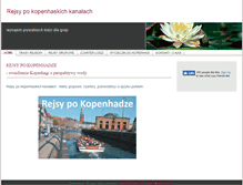 Tablet Screenshot of canaltours.pl